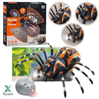 Zdalnie Sterowany Pająk Tarantula Podczerwień Czarny R/C ST LEAN TOYS