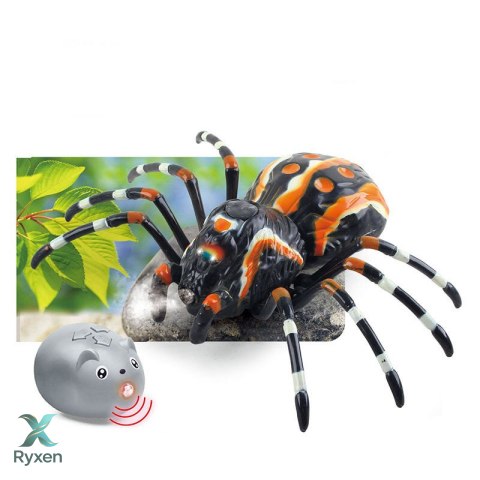 Zdalnie Sterowany Pająk Tarantula Podczerwień Czarny R/C ST LEAN TOYS