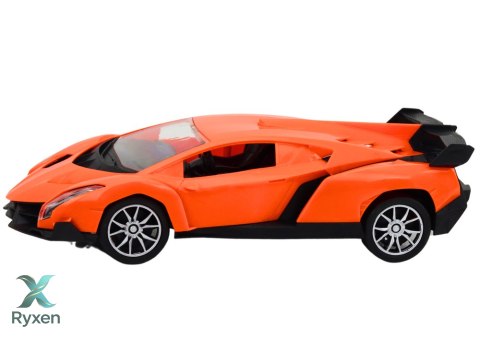 Zdalnie Sterowany Samochód Sportowy Pomarańczowe Auto RC 1:16 LEAN TOYS