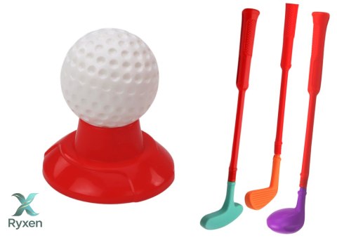 Zestaw Do Mini Golfa Dla Dzieci Wózek Na Kółkach LEAN TOYS
