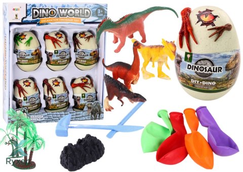 Zestaw Kreatywny Archeologiczny Lodowe Jaja Z Dinozaurami LEAN TOYS
