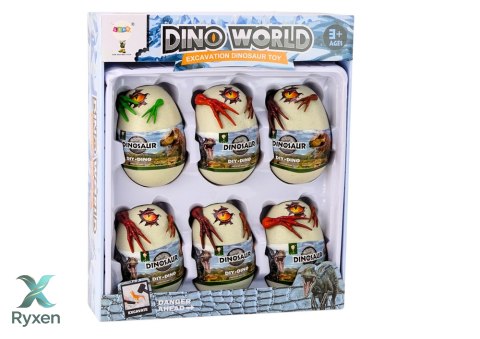 Zestaw Kreatywny Archeologiczny Lodowe Jaja Z Dinozaurami LEAN TOYS