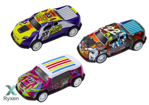 Zestaw Resoraków W Walizce 25szt Znaki Drogowe Samochody LEAN TOYS