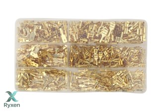 Zestaw konektorów samochodowych kablowych 600szt LEAN