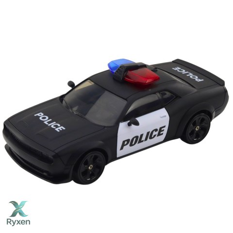 Auto Sportowe Do Driftu Wymienne Koła Zdalnie Sterowany RC 4WD Policja LEAN TOYS