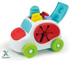 Clemmy Autko Sensoryczne z Klockami Sorter Clementoni 17315 CLEMENTONI