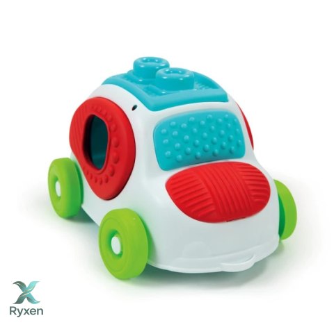 Clemmy Autko Sensoryczne z Klockami Sorter Clementoni 17315 CLEMENTONI