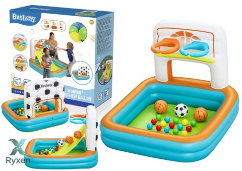 Dmuchany Plac Zabaw Z Piłkami 120 x 107 x 84 cm Bestway 52728 BESTWAY
