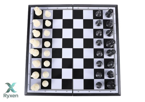 Gra Planszowa Szachy Klasyczne Magnetyczna Plansza Piony Figury LEAN TOYS