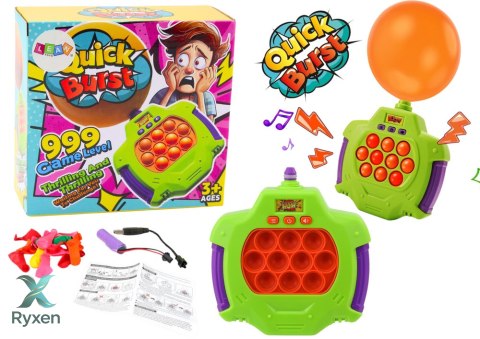 Gra Zręcznościowa Konsola Pop-It Elektroniczna Wybuchające Balony LEAN TOYS