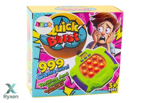 Gra Zręcznościowa Konsola Pop-It Elektroniczna Wybuchające Balony LEAN TOYS