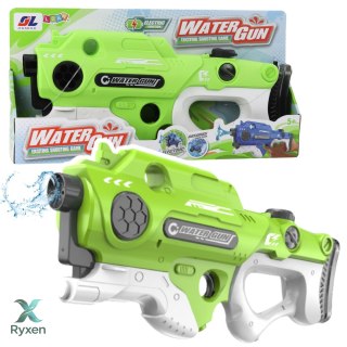 Karabin Pistolet Na Wodę Elektryczny Automatyczny Zielony LEAN TOYS