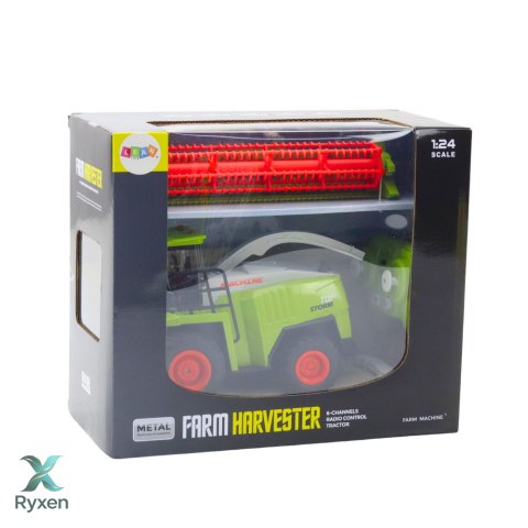 Kombajn Rolniczy Z Hederem Do Zboża Zdalnie Sterowany RC 2.4G LEAN TOYS