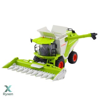 Kombajn Z Hederem Do Kukurydzy 2w1 Zdalnie Sterowany RC Efekt Pary 2.4G LEAN TOYS