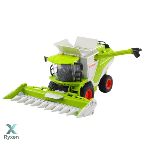 Kombajn Z Hederem Do Kukurydzy 2w1 Zdalnie Sterowany RC Efekt Pary 2.4G LEAN TOYS