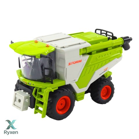 Kombajn Z Hederem Do Kukurydzy 2w1 Zdalnie Sterowany RC Efekt Pary 2.4G LEAN TOYS