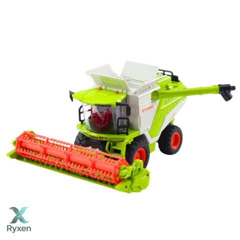 Kombajn Z Hederem Do Zboża 2w1 Zdalnie Sterowany RC Efekt Dymny 2.4G LEAN TOYS