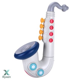 Saksofon Muzyczny Dla Malucha Instrument Interaktywny LEAN TOYS