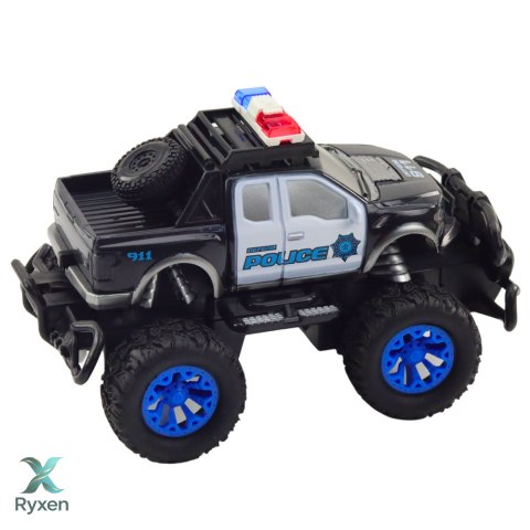Samochód Policyjny Terenowy Zdalnie Sterowany RC 1:20 LEAN TOYS