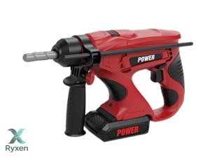 Wiertarka Dla Majsterkowicza Czerwona Wiertła Na Baterie LEAN TOYS