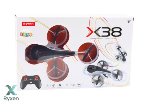 Zdalnie Sterowany Dron RC X38 SYMA Biały LEAN TOYS