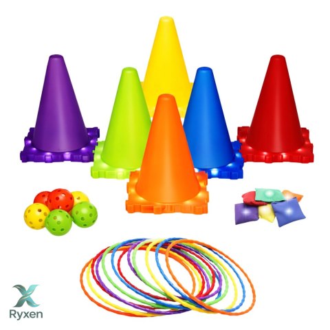 Zestaw Gier Zręcznościowych Sportowych Rzut Do Celu 3w1 LEAN TOYS