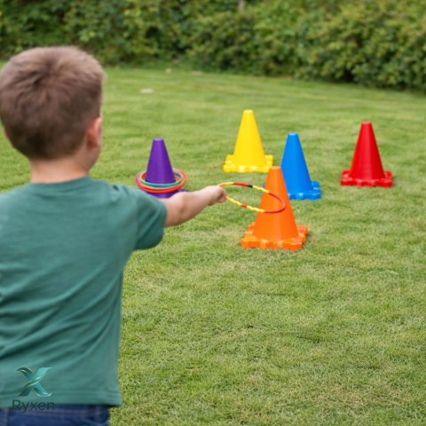 Zestaw Gier Zręcznościowych Sportowych Rzut Do Celu 3w1 LEAN TOYS