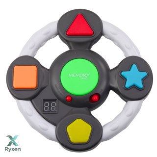 Elektroniczna Gra Logiczna Memory Kierownica Zręcznościowa Światła Dźwięki LEAN TOYS
