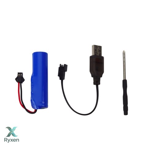 Pistolet Karabin Na Wodę Elektryczny Automatyczny Pomarańczowy LEAN TOYS