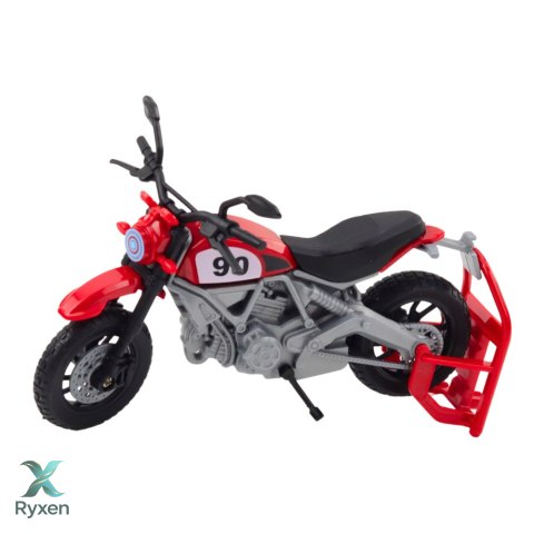 Samochód Pickup Z Motorem Światła Dźwięki Szary 1:12 LEAN TOYS
