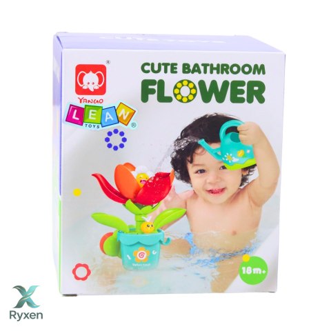 Zabawka Do Kąpieli Żyrafa Sensoryczna Interaktywna Przyssawki Kolorowa LEAN TOYS