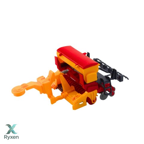 Zestaw Traktor Ciągnik Rolniczy z Siewnikiem Maszyna Rolnicza LEAN TOYS