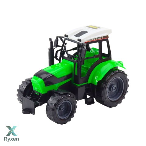 Zestaw Traktor Ciągnik Rolniczy z Siewnikiem Maszyna Rolnicza LEAN TOYS