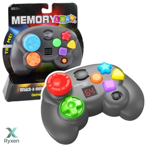Elektroniczna Gra Logiczna Pamięciowa Memory Konsola Pad LEAN TOYS