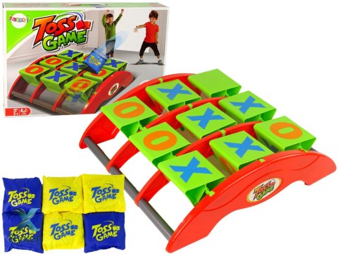 Gra Zręcznościowa Kółko i Krzyżyk Rzucanie Do Celu LEAN TOYS