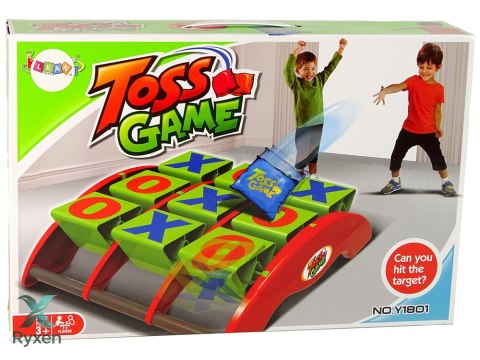 Gra Zręcznościowa Kółko i Krzyżyk Rzucanie Do Celu LEAN TOYS