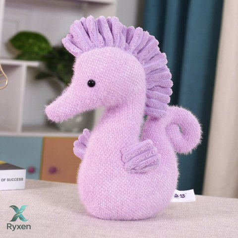 Maskotka Pluszowa Przytulanka Konik Wodny Fioletowy 25cm LEAN TOYS