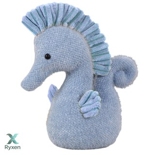 Maskotka Pluszowa Przytulanka Konik Wodny Niebieski 25cm LEAN TOYS