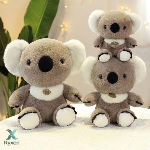Maskotka Pluszowa Przytulanka Miś Koala Szary 23cm LEAN TOYS