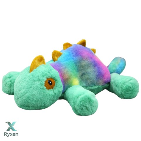 Pluszowa Maskotka Przytulanka Kameleon Kolorowy 45cm LEAN TOYS