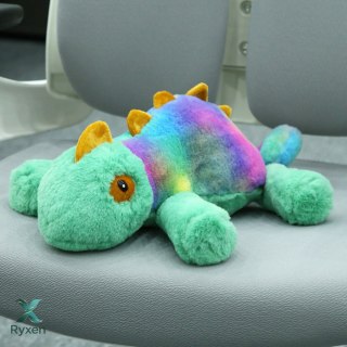 Pluszowa Maskotka Przytulanka Kameleon Kolorowy 45cm LEAN TOYS