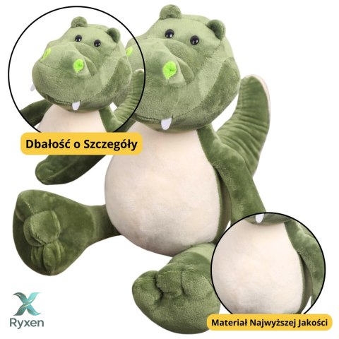 Pluszowa Maskotka Przytulanka Krokodyl Zielony 25cm LEAN TOYS