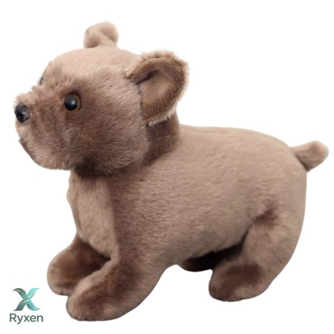Pluszowa Maskotka Przytulanka Mały Pies Brązowy 19cm LEAN TOYS