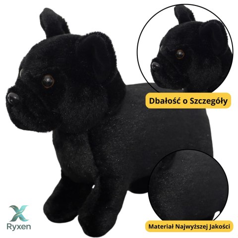 Pluszowa Maskotka Przytulanka Mały Pies Czarny 19cm LEAN TOYS
