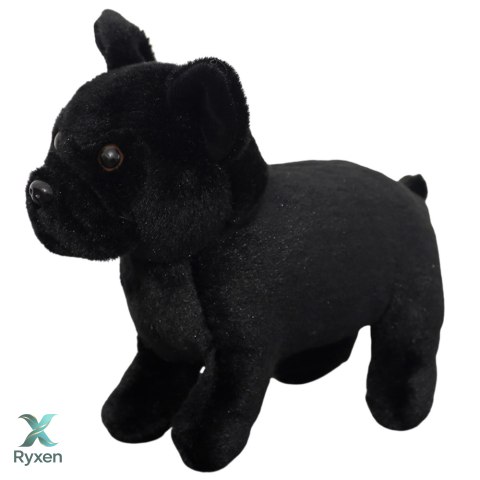 Pluszowa Maskotka Przytulanka Mały Pies Czarny 19cm LEAN TOYS