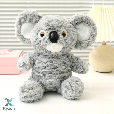Pluszowa Maskotka Przytulanka Miś Koala Szara 22cm LEAN TOYS