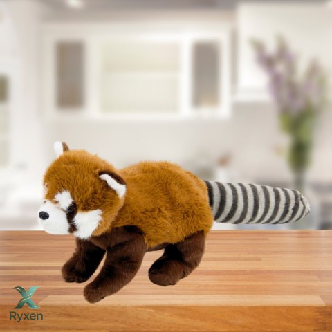 Pluszowa Maskotka Przytulanka Panda Czerwona 45cm LEAN TOYS