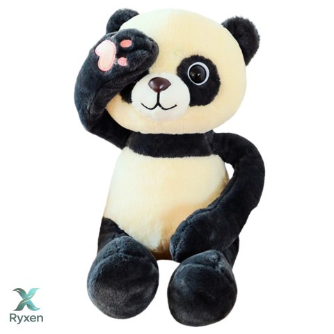 Pluszowa Maskotka Przytulanka Panda Z Magnesami 23cm LEAN TOYS