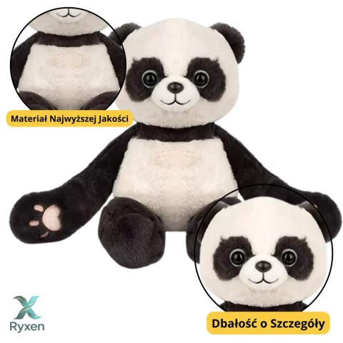 Pluszowa Maskotka Przytulanka Panda Z Magnesami 23cm LEAN TOYS