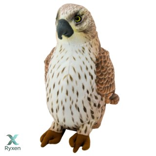 Pluszowa Maskotka Przytulanka Ptak Sokół Wędrowny Brązowy 30cm LEAN TOYS